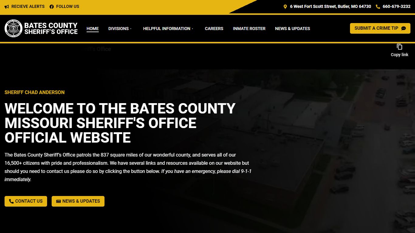 Bate's County Sheriff's Office | Butler, Missouri